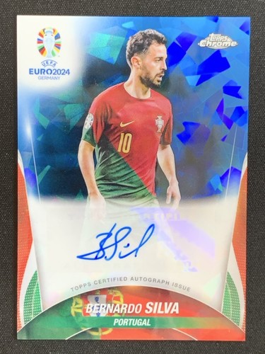 Bernardo Silva 2024 Topps Chrome Sapphire