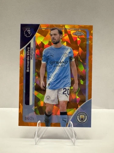 Bernardo Silva 2026 Topps Chrome Sapphire /25
