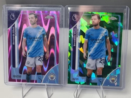 Bernardo Silva 2025 Topps Chrome Sapphire /99, /250