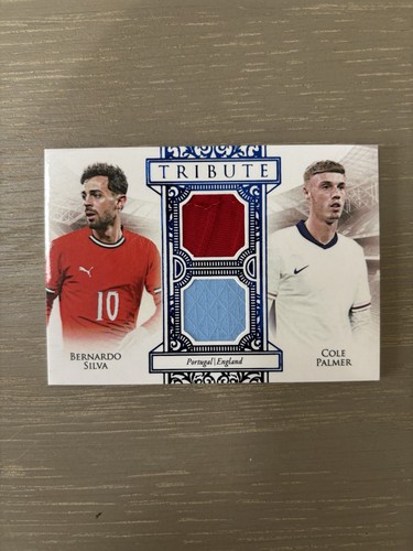 Bernardo Silva & Cole Palmer 2025 Panini Futera Tribute /10
