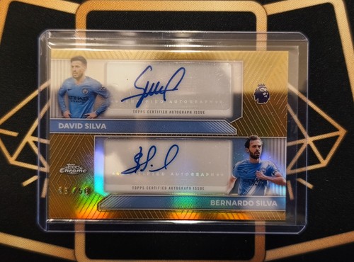 Bernardo Silva & David Silva 2025 Topps Chrome /50