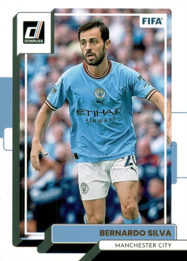 Bernardo Silva 2022 Panini Donruss Soccer 158