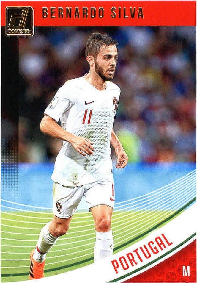 Bernardo Silva 2018 Panini Donruss Soccer 5
