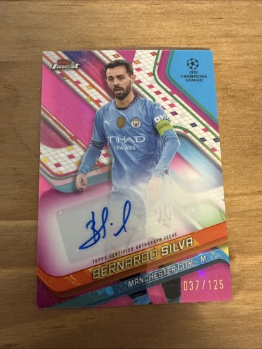 Bernardo Silva 2024 Topps Finest /125