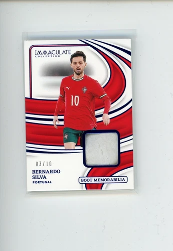 Bernardo Silva 2024 Panini Immaculate Soccer Sapphire /10