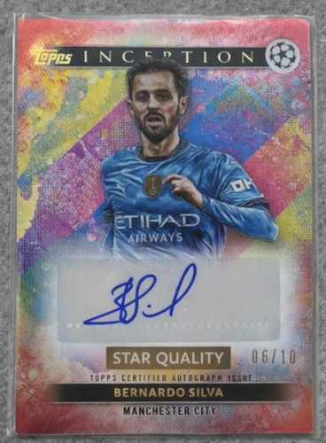 Bernardo Silva 2025 Topps Inception /10