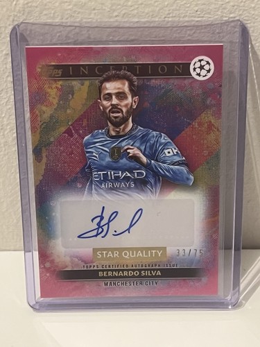 Bernardo Silva 2024 Topps Inception /75