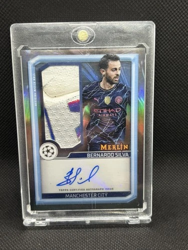 Bernardo Silva 2024 Topps Merlin Chrome