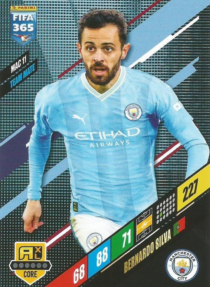 Bernardo Silva 2024 Panini Adrenalyn XL FIFA 365
