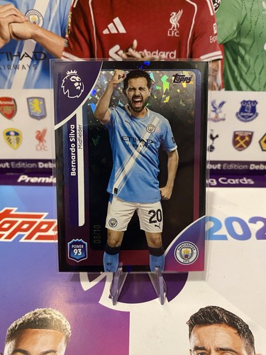 Bernardo Silva 2026 Topps Premier League Black Diamond /10