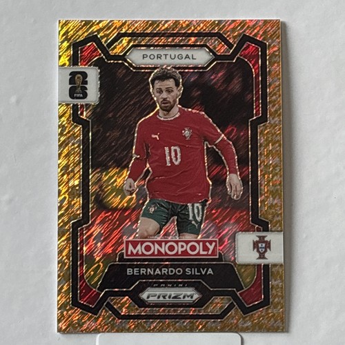 Bernardo Silva 2026 Panini Prizm Gold Shimmer /500