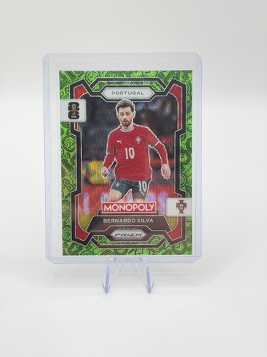 Bernardo Silva 2026 Panini Prizm Green Wave
