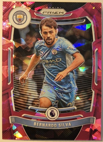 Bernardo Silva 2021 Panini Prizm Pink Ice