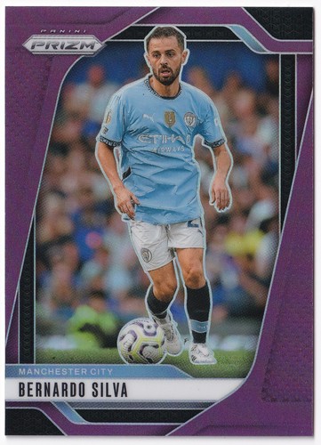 Bernardo Silva 2024 Panini Prizm Premier League Purple Prizm
