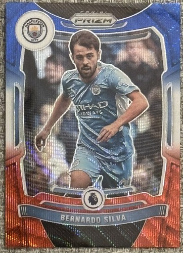 Bernardo Silva 2021 Panini Prizm Red White & Blue Prizm