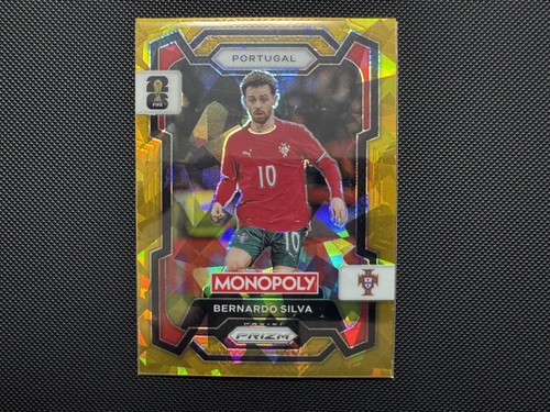 Bernardo Silva 2026 Panini Prizm World Cup Cracked Ice