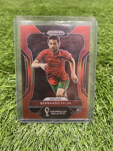 Bernardo Silva 2022 Panini Prizm World Cup Qatar Red Prizm /399