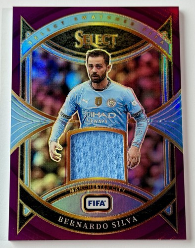 Bernardo Silva 2024 Panini Select FIFA Purple /49