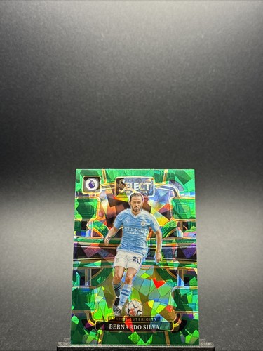 Bernardo Silva 2023 Panini Select Green Ice Prizm