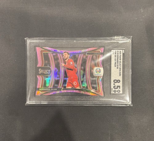 Bernardo Silva 2020 Panini Select Pink Die-Cut Prizm /99