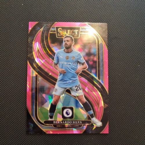 Bernardo Silva 2024 Panini Select Pink Ice Mezzanine Prizm #152