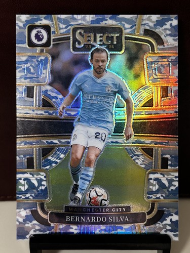 Bernardo Silva 2023 Panini Select Winter Camo Prizm /110