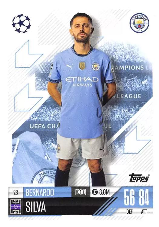 Bernardo Silva 2024 Topps Match Attax UEFA Club Competitions