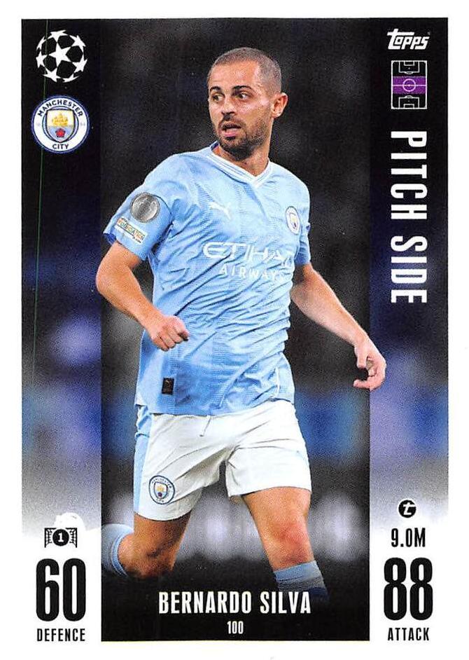 Bernardo Silva 2023 Topps Match Attax UEFA Club Competitions Extra