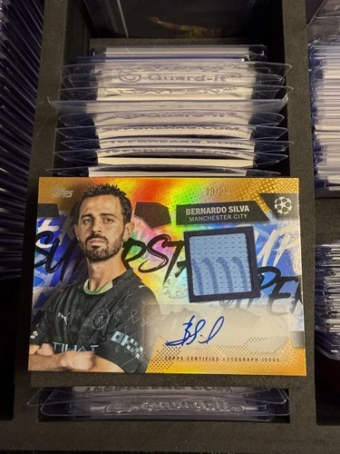 Bernardo Silva 2025 Topps UCL Flagship 19/25