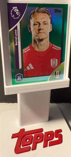 Bernd Leno 2026 Topps Premier League Green /99