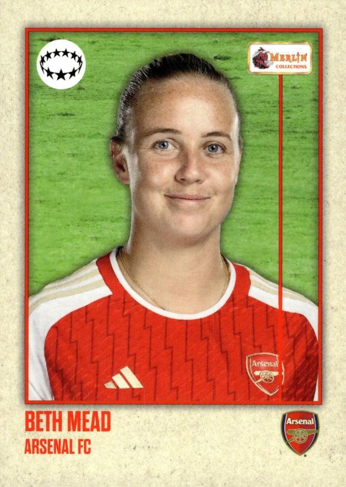Beth Mead 2023 Topps Merlin Heritage UEFA Club Competitions