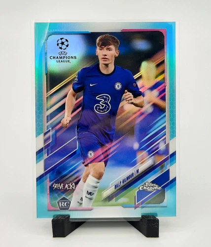 Billy Gilmour 2021 Topps Chrome Aqua Refractor /150