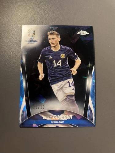 Billy Gilmour 2024 Topps Chrome Black /10