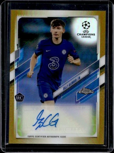 Billy Gilmour 2021 Topps Chrome Gold /50