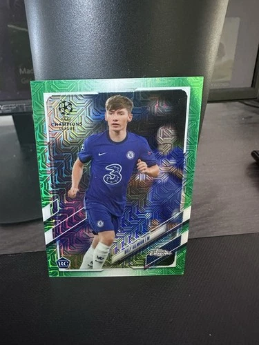 Billy Gilmour 2020 Topps Chrome Green Mojo Refractor /99