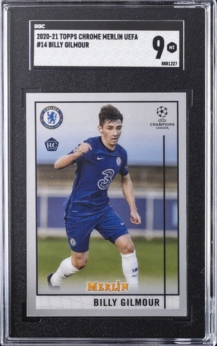 Billy Gilmour 2020 Topps Chrome Merlin