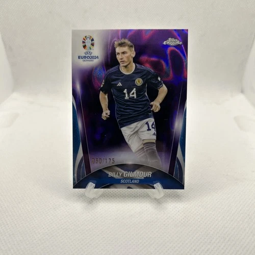 Billy Gilmour 2024 Topps Chrome Purple Lava /175