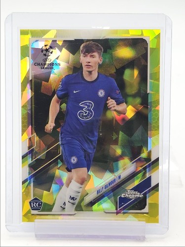 Billy Gilmour 2020 Topps Chrome Sapphire Yellow /99