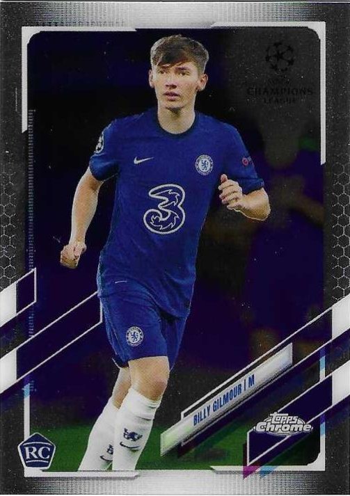 Billy Gilmour 2020 Topps Chrome UCC 66