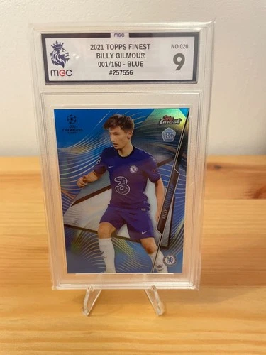 Billy Gilmour 2021 Topps Finest Blue 1/150