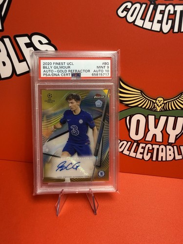 Billy Gilmour 2020 Topps Finest Gold /50