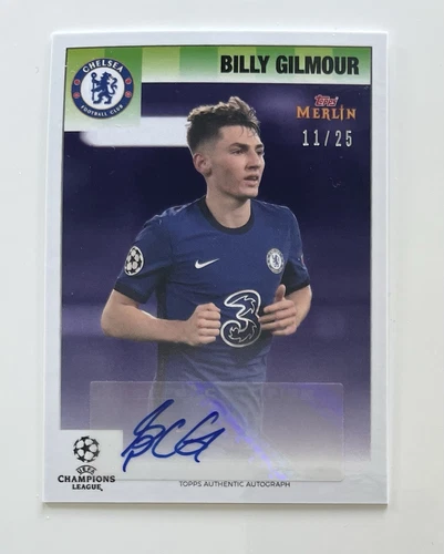 Billy Gilmour 2095 Topps Merlin Heritage /25