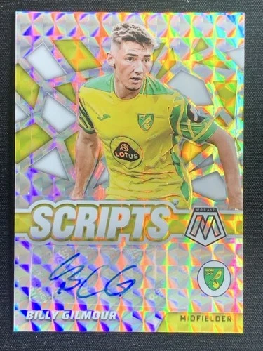 Billy Gilmour 2021 Panini Mosaic