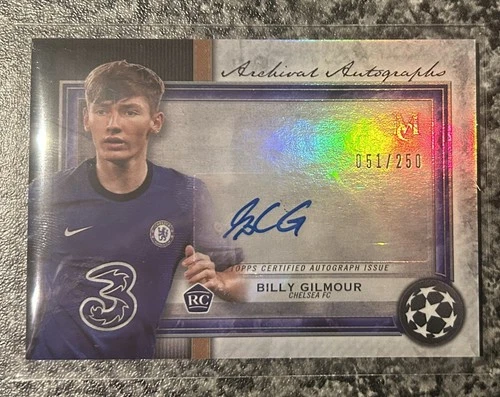 Billy Gilmour 2020 Topps Museum /250
