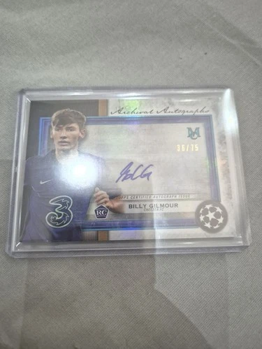 Billy Gilmour 2021 Topps Museum /75