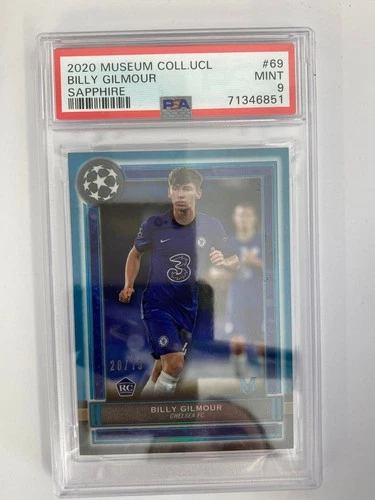 Billy Gilmour 2021 Topps Museum Sapphire /75