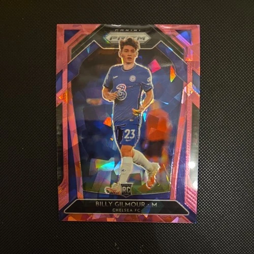 Billy Gilmour 2020 Panini Prizm Pink Cracked Ice