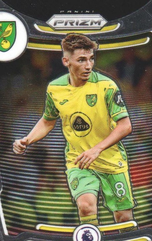 Billy Gilmour 2021 Panini Prizm Premier League 21