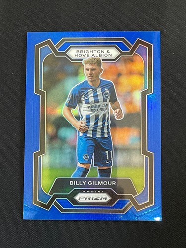 Billy Gilmour 2023 Panini Prizm Premier League Azul Prizm /299