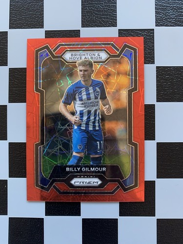 Billy Gilmour 2023 Panini Prizm Premier League Red /49